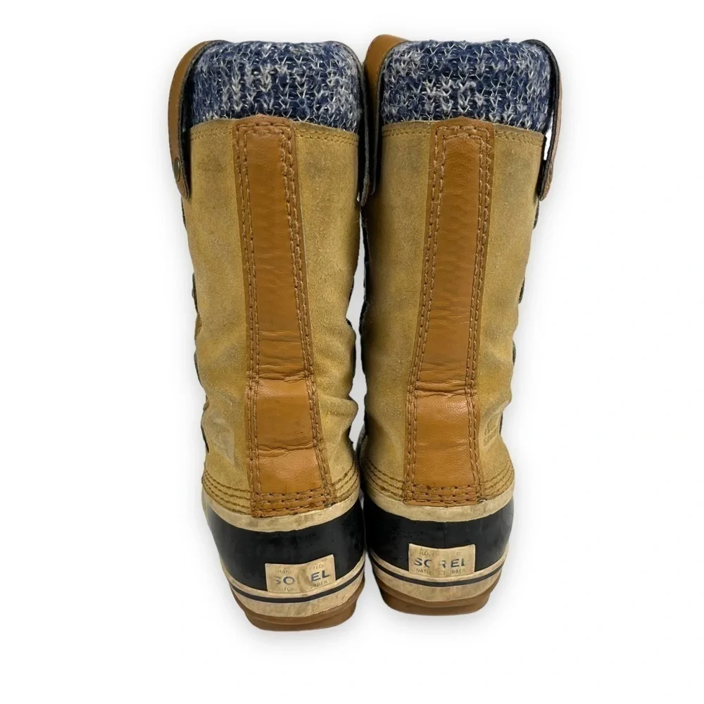 Sorel Boots Youth 1 Brown Joan of Arctic Lined Waterproof Winter Duck Boots